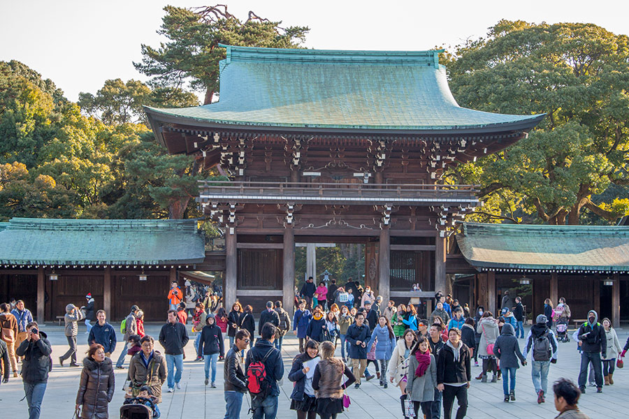 Meiji Shrine — Храм Мейдзі