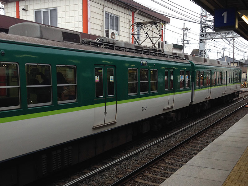 Электричка в Киото