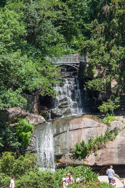 Водоспад в Софіївці 