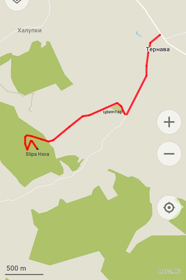 Карта дороги к замку