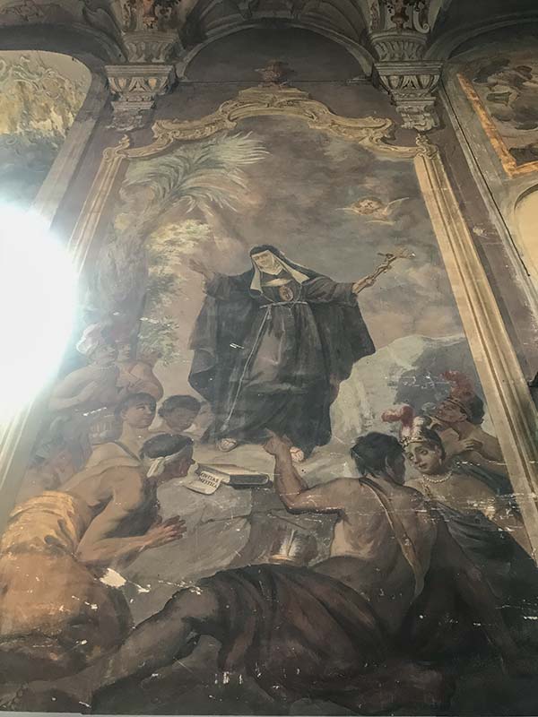 Розписи в костелі кларисок